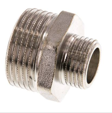 Doppelnippel & Verschraubungen