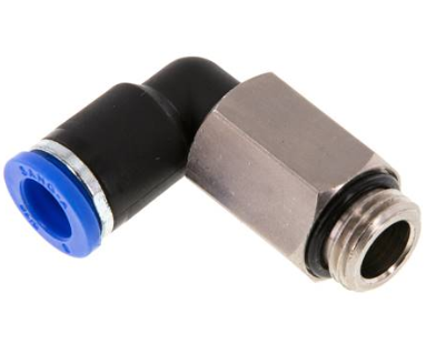 Winkel Steckanschluss *lang* zylindrisches Gewinde IQS-Standard