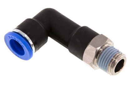 Winkel Steckanschluss *langer Körper* IQS-Standard