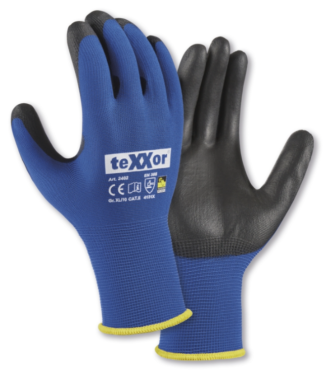 Texxor 2404 Nylon-Handschuhe Touch – Kategoriebild Montagehandschuhe Sanilexo