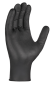 Preview: teXXor 2214 Nitril-Einweghandschuhe DIAMOND GRIP Schwarz – Spenderbox à 50 Stück