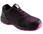 Preview: Sportlicher S1PS Damen-Sicherheitsschuh RUNNEX 5180 GirlStar in Schwarz-Pink