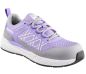 Preview: Sportlicher Damen-Sicherheitsschuh RUNNEX GirlStar 5181 S1PS in Violett-Grau mit Composite-Kappe