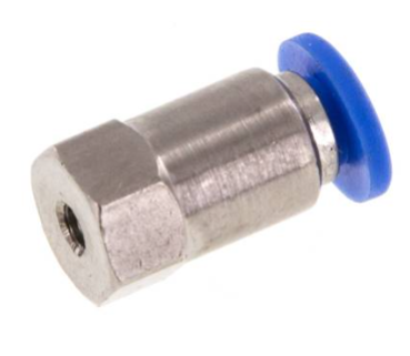 Steckanschluss mit Innengewinde