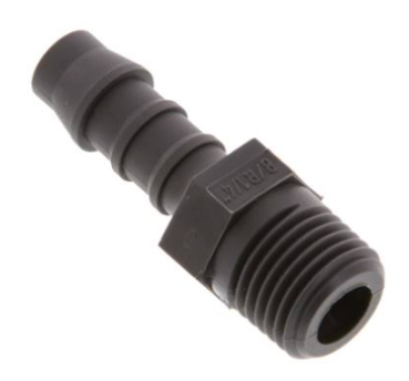 Gewindetülle Polyamid R 1/4"- 8 mm