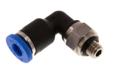 Winkel Steckanschluss mittellang- zylindrisches Gewinde