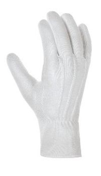 Baumwoll-Handschuhe mittelschwer mit Benoppung, VPE 12 Paar