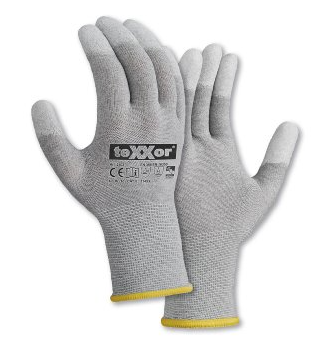 Montagehandschuhe ESD1 touchscreenfähig, VPE 12 Paar