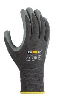 Montagehandschuhe NITRIL BESCHICHTET, VPE 12 Paar