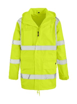 Wasserdichte Warnschutz Regenjacke 4101 BARRIE