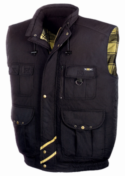 Arbeitsweste-Weste 4258 TRONDHEIM schwarz