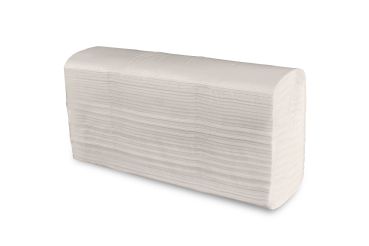 Z-Falz Papierhandtuch recycling weiß 2-lagig 20,5 x 24 cm 3.750 Blatt