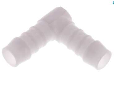 Winkel Schlauchverbinder Ø 3 mm POM