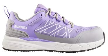 RUNNEX GirlStar 5181 Damen-Sicherheitshalbschuh mit atmungsaktivem Mesh und TPU-Besatz