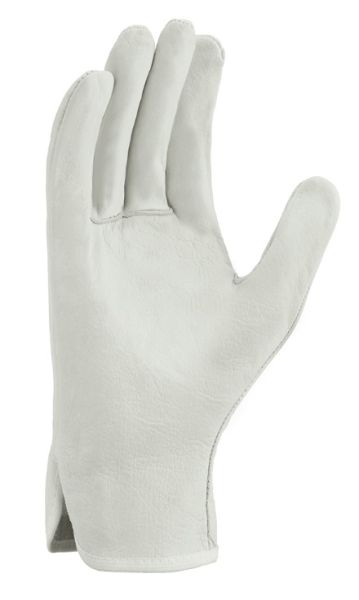 Handinnenfläche der teXXor® 1153 FAHRER Handschuhe aus glattem und griffigem Rindnappaleder.