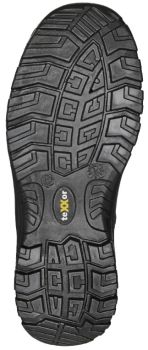 Profil der SR-geprüften PU/PU-Sohle des teXXor 6316 RENNES – Rutschhemmend & Robust.