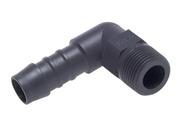 Winkel-Gewindetülle Polyamid R 1/8"- 4 mm