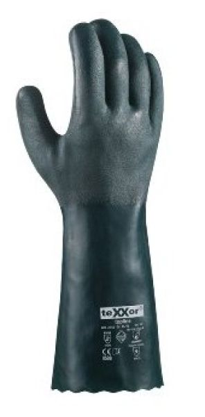 Chemikalienschutz-Handschuhe topline PVC GRÜN, VPE 12 Paar