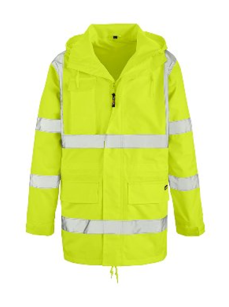 Wasserdichte Warnschutz Regenjacke 4101 BARRIE