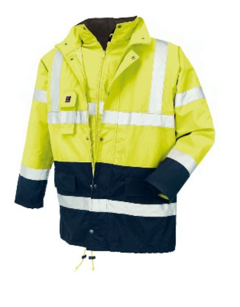 Wasserdichter Warnschutz Parka mit Kapuze 4112 CALGARY