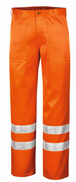 Warnschutz-Bundhose 4305 QUEBEC leuchtorange