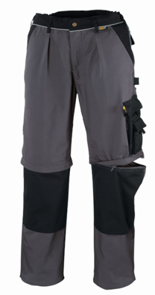 2 in 1 Arbeitshose Bundhose 8357 TOBAGO abzippbare Hosenbeine