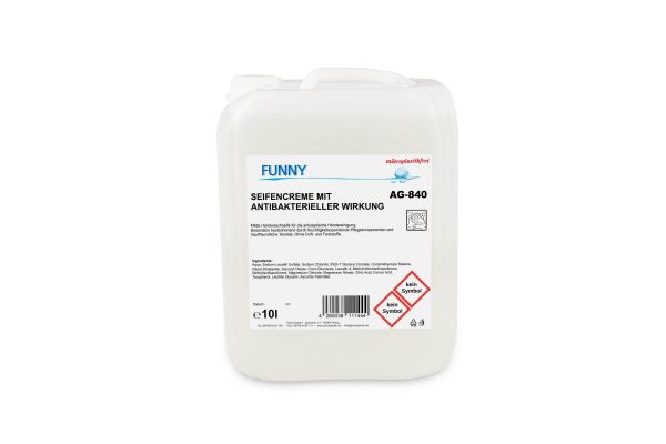 Seifencreme mit antibakterieller Wirkung- 10 Liter Kanister