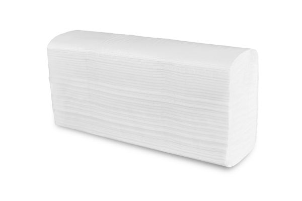 Z-Falz Papierhandtuch recycling weiß 2-lagig 23,5 x 24 cm 3.750 Blatt