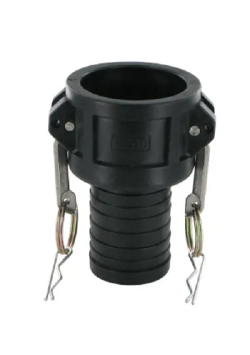 Kamlok Kupplung PP Typ C DN20 3/4 Zoll mit 13 mm Schlauchstutzen sanilexo
