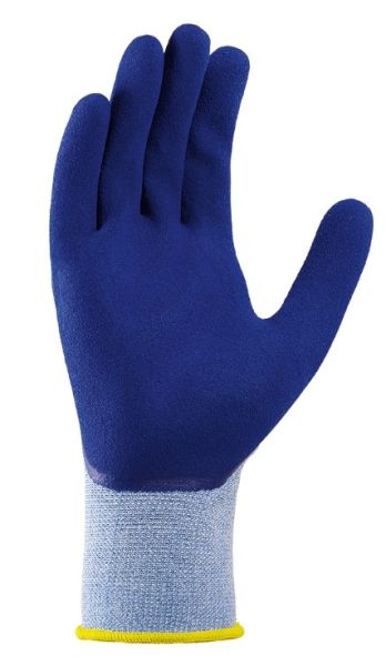 Nahaufnahme der besandeten Sandy-Finish Latexbeschichtung für extremen Halt