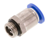 Steckanschluss zylindrisches Gewinde M3 bis G1/2"