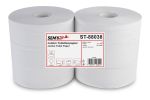 Jumbo-Toilettenpapier Recycling weiß 2-lagig Ø 28 cm 6 Rollen