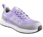 Sportlicher Damen-Sicherheitsschuh RUNNEX GirlStar 5181 S1PS in Violett-Grau mit Composite-Kappe