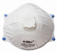 teXXor® 4821 Feinstaubmaske FFP2/V NR D mit Ventil & Nasenbügel