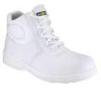 teXXor 6260 MONTPELLIER S2 Sicherheitsstiefel in Weiß für den Hygienebereich.